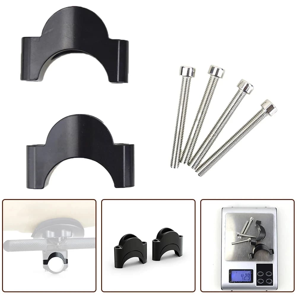 Distanziatori per barra di riposo per bicicletta per parti del manubrio TT 31.8mm 10/20mm Morsetto distanziatore in aumento Accessori per bici da strada