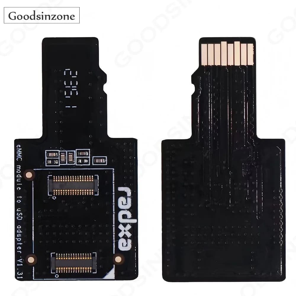 Scheda da eMMC a uSD per modulo eMMc per Radxa 5C | X4 | Zero, utilizzato con il lettore di schede SD per la scheda madre Radxa
