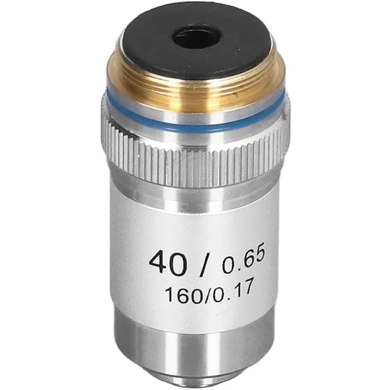 IALJ-Objective Lens 40X, Achromatic Design 40/0.65 For Biological Microscopes- High Magnification Microscope Lens