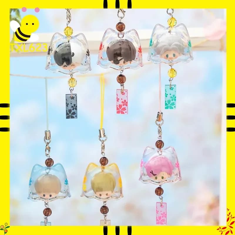 Blind Box WIND BREAKER Serie Caramelle Anime Ufficialmente Autorizzata, Portachiavi a Campanella, Ciondolo Carino, Decorazione da Collezione, Set Regalo per Fan