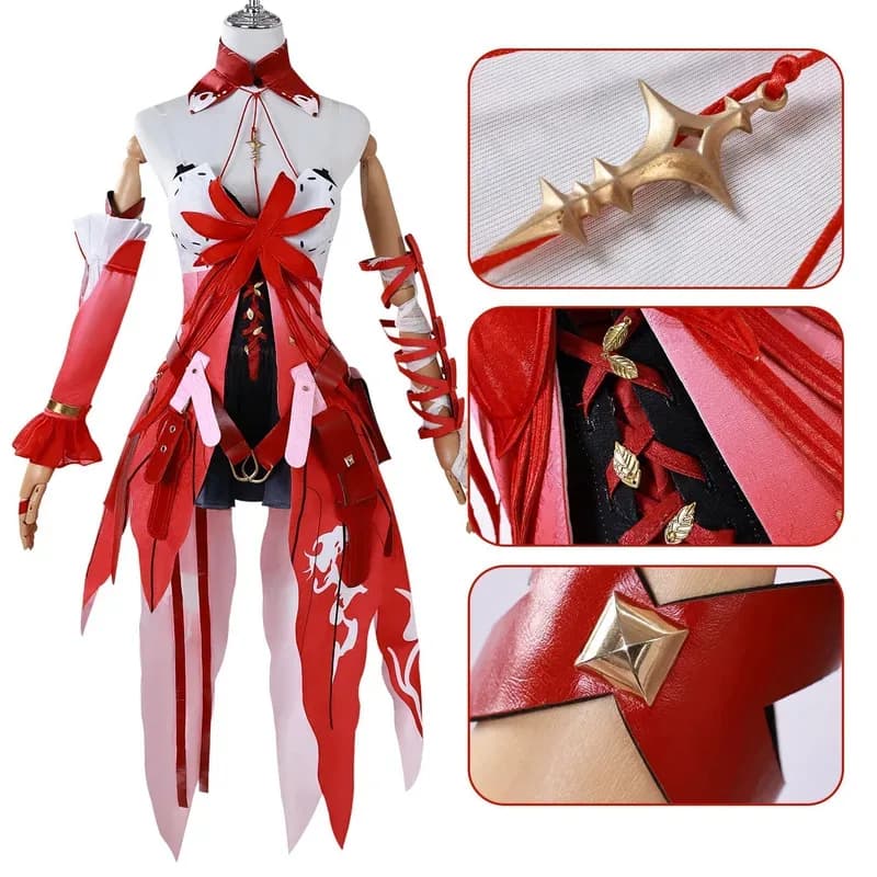 XS-3XL In Stock Wuthering Waves Costume Full Set Wig Outfit Uniform Phrolova Cosplay Dress Suitsx;8'm6,