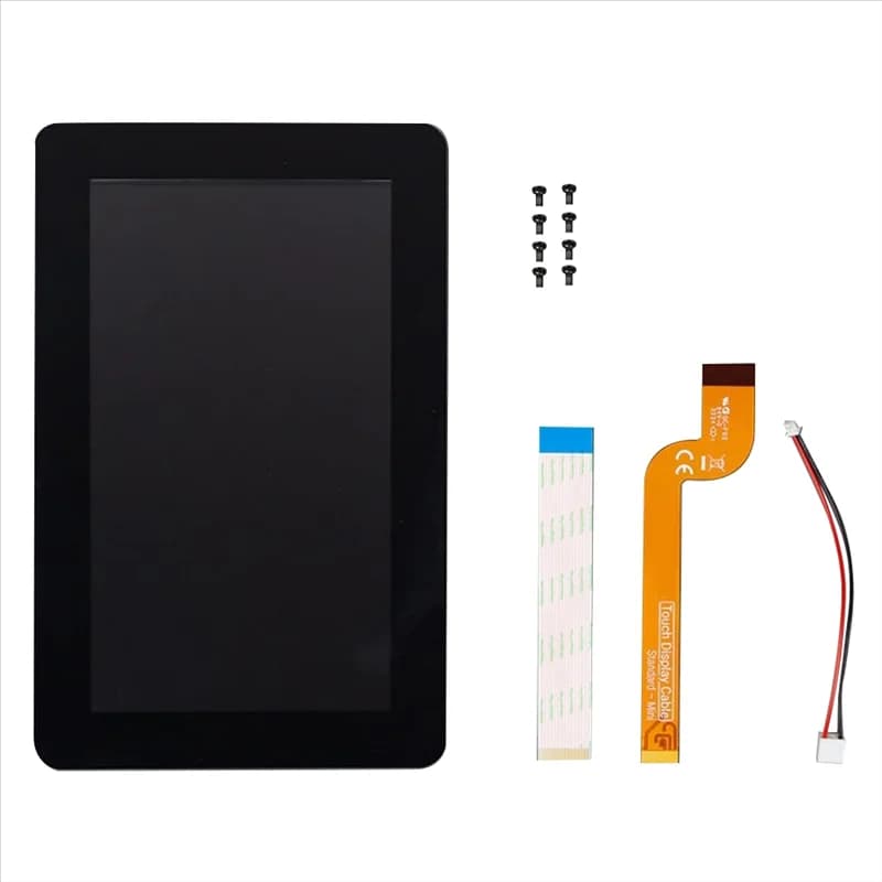 For Raspberry Pi 7" Touchscreen Displays and Improved User Interaction Ideal for Projects and Instructions- ABIU