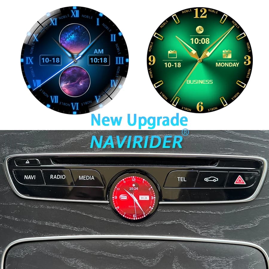 For Mercedes Benz Class CLS W205 W222 W213 New LCD update Auto Chronograph Smart watch Interior Central compass Electronic meter
