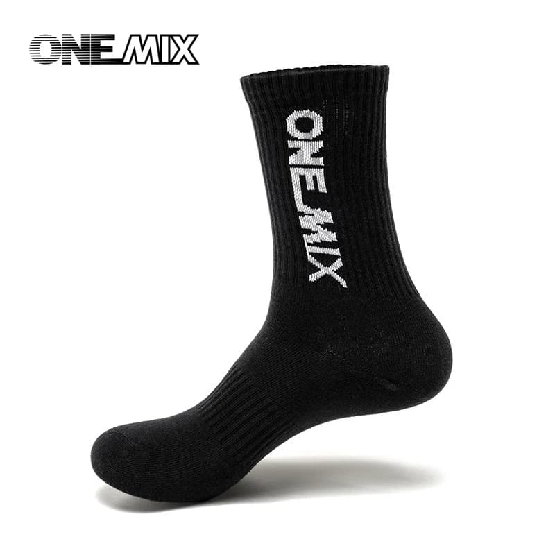 ONEMIX New Comfortable Soft Indoor Casual Training Cotton Socks for Running Socks Men Sports Socks Stocking