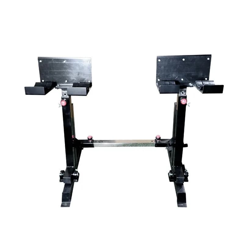 Rack per Attrezzature Fitness da Interno, per Allenamento a Pressione Domestico, con Supporto per Panca e Manubri