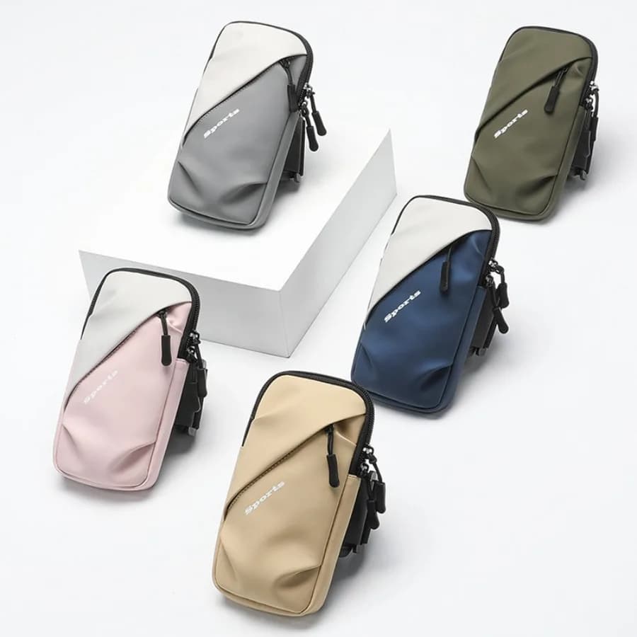 Borsa da braccio per cellulare Huawei, per uomo e donna, custodia sportiva da braccio per cellulare Apple, fascia da braccio per fitness.