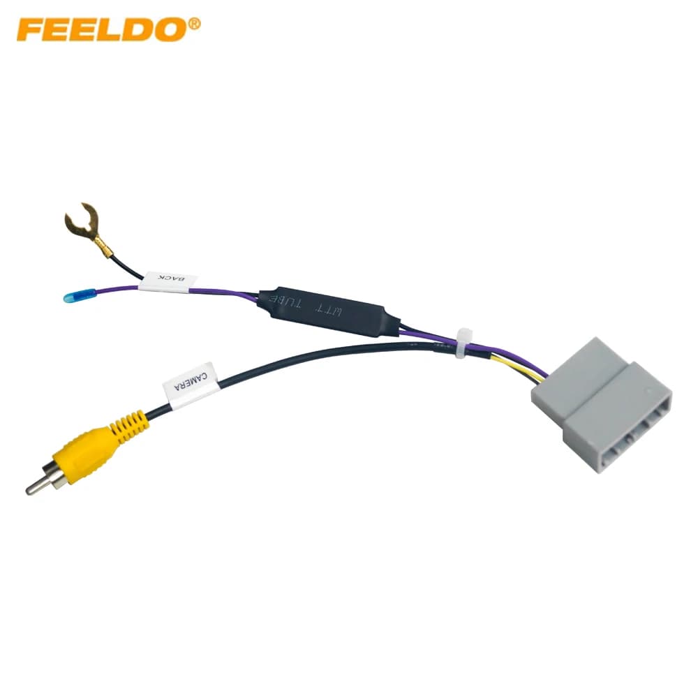 1PC Car Audio Radio parcheggio telecamera posteriore cavo convertitore spina Video con Canbus per Honda CRV/Fit adattatore per cavo di retromarcia di parcheggio