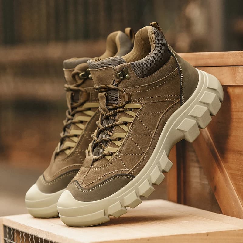 Four-Season Men's Outdoor Casual Short Boots, Hiking Boots