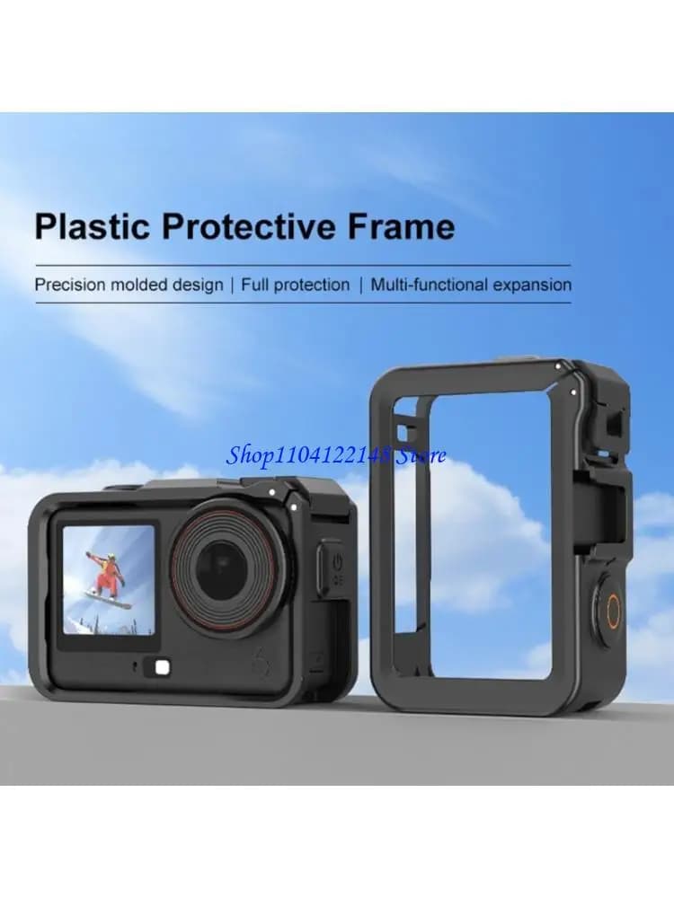 P9FA Protective Frame for Action 6 Camera Cage with Quick Release Buckle Shockproof