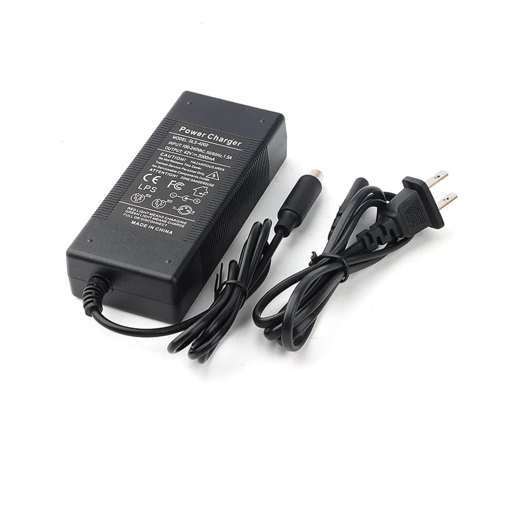 Caricabatterie M365 PRO per scooter elettrico 42V 1,5A - Accessorio adattatore di alimentazione per batteria al litio universale per auto pieghevole