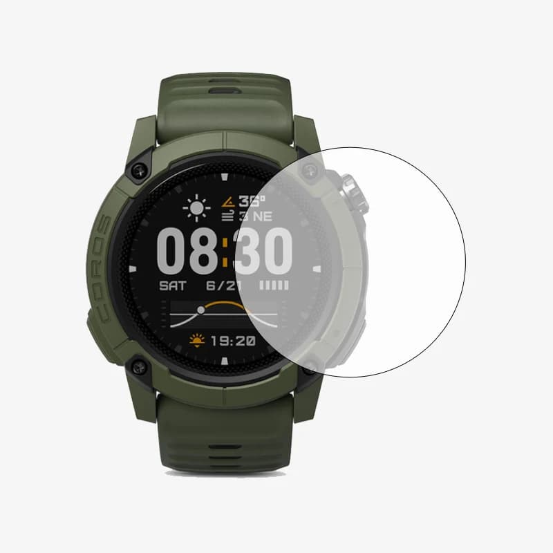 Pellicola protettiva in vetro duro per Smartwatch per Coros NOMAD Smart Watch Protezione per schermo Accessori di protezione