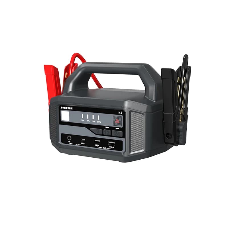 Avviatore d'Emergenza Multifunzione ad Alta Potenza 6000A per Veicoli Diesel 12/24v, per Trattori e Camion Pesanti