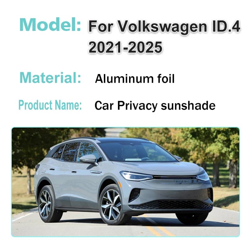 VW ID 4 Styling 2021-2025, Solar Window Protection, Auto Accessories
