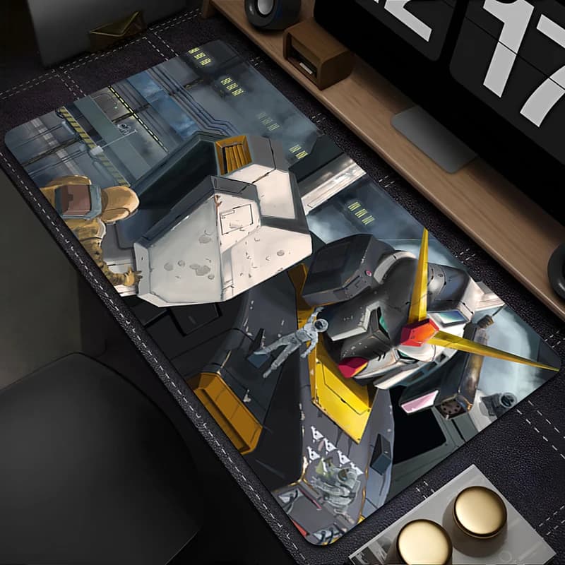 Tappetino per mouse Mechanical Warrior G-gundam M-mk II 90x40cm Anime Carpe Large Gamer Mausepad Varmilo Tappetino da scrivania esteso per tastiera da gioco