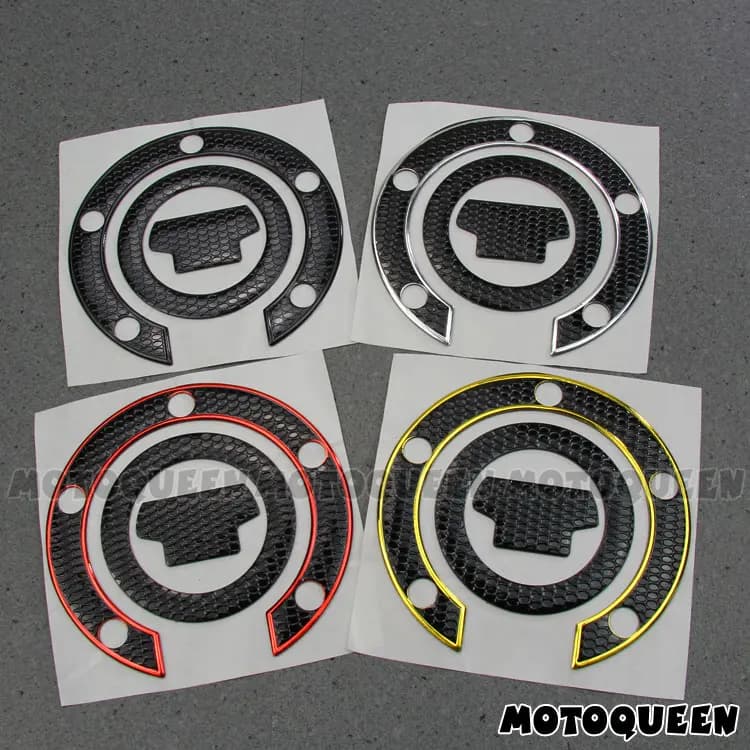 Motorcycle Gas Fuel Oil Cap Tank Pad Protector Decals Stickers for YZF-R1/R6 FZ1 FZ6 FZ6N/8N/09 XJ6 FJR1300 MT07/09/10