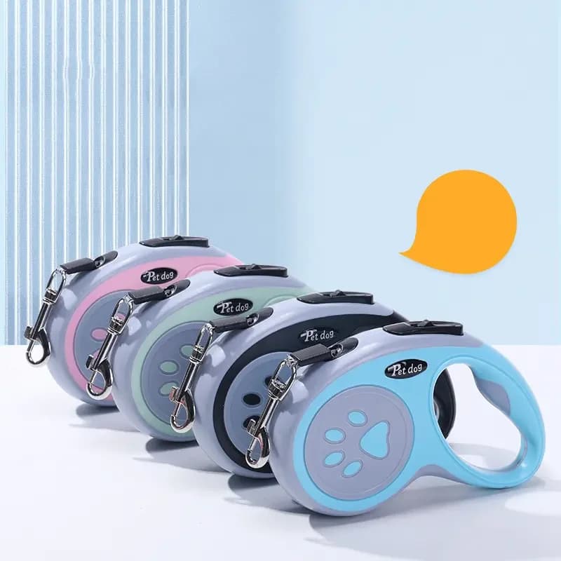Guinzaglio automatico per animali domestici, retrattile, guinzaglio per passeggiate all'aperto, accessori per cani, nuovo, 3 M, 5 m 15