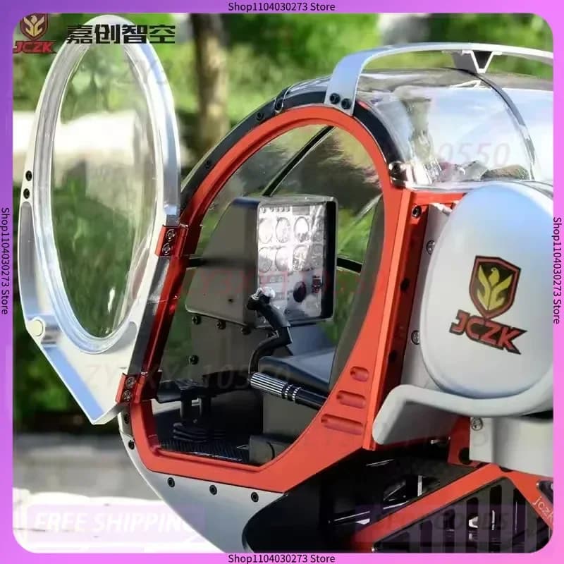 Schweizer Jczk 300C Elicottero Alta Simulazione Metallo RC Giocattolo Aereo Telecomandato Compatibile con Allineare 450L 470 380 H1