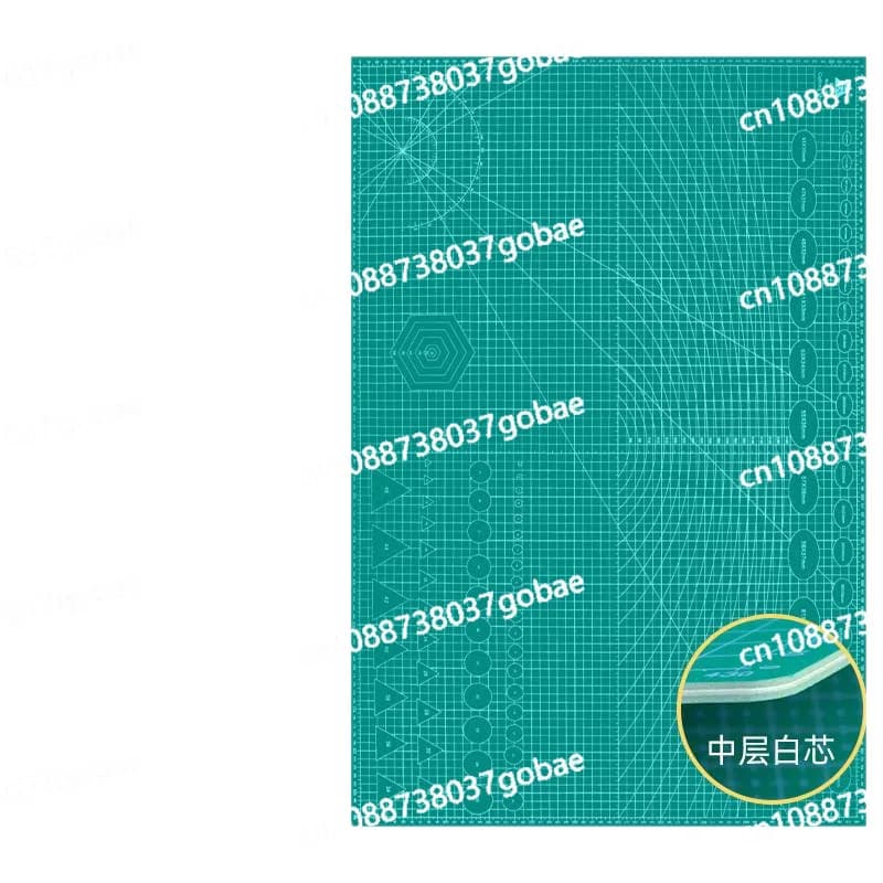 Tappetino da Taglio Rotante Autorigenerante A1 Extra Large a Doppia Faccia, 1 Pezzo - Tavola da Taglio per Artigianato, Tessuti, Progetti di Precisione e Scrapbooking