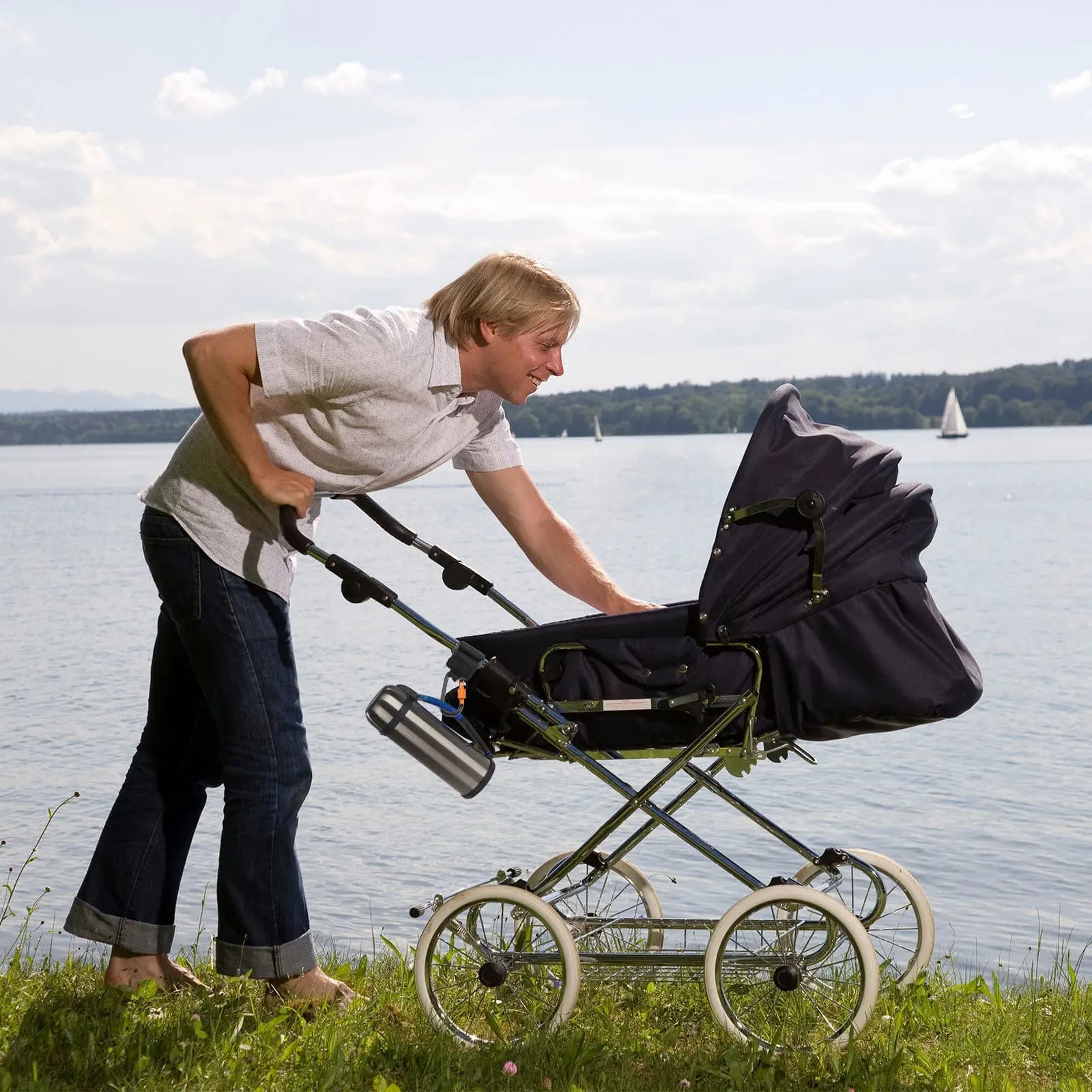 2 Pezzi Ganci Flessibili e Robusti per Passeggino, per Appendere Borse per Pannolini, Zaini, Borse della Spesa, Accessori per Passeggino da Viaggio e Passeggio all'Aperto