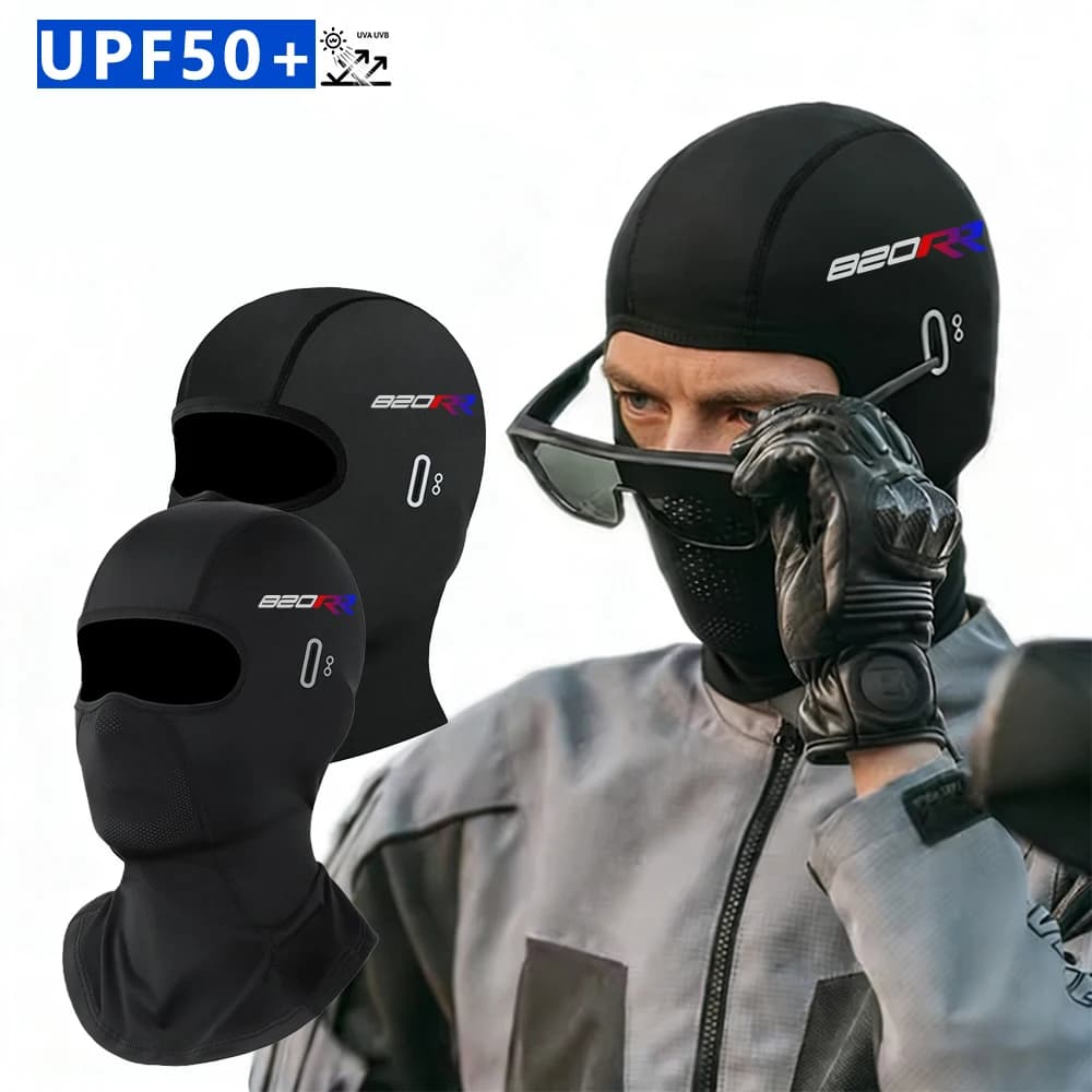 ZXMOTO 820RR 820 RR Sunset with UV Protection Summer, Glasses and Holes Breathable for Men and Women, Winter Mask Hot for Motorcyclists and Skis