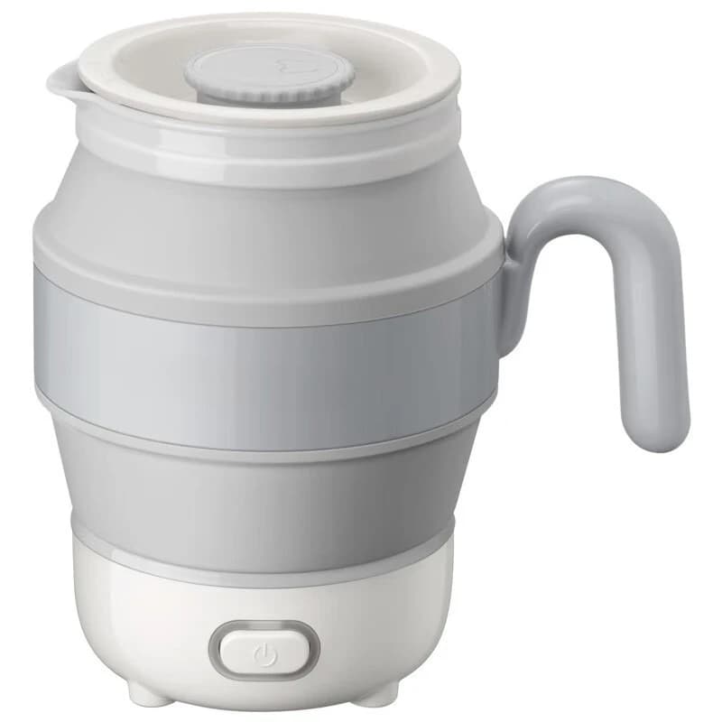 Bollitore elettrico, bollitore elettrico portatile pieghevole, bollitore in silicone alimentare, bollitore