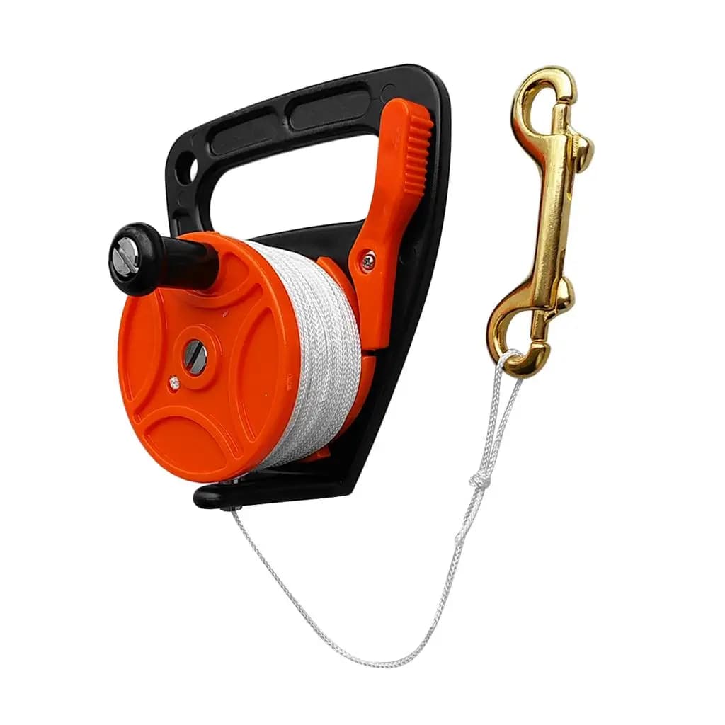 Cave Wreck dive reel with Robusta Line Nylon and Great Handle for Scuba, SMB, Kayak Anchor, Snorkeling