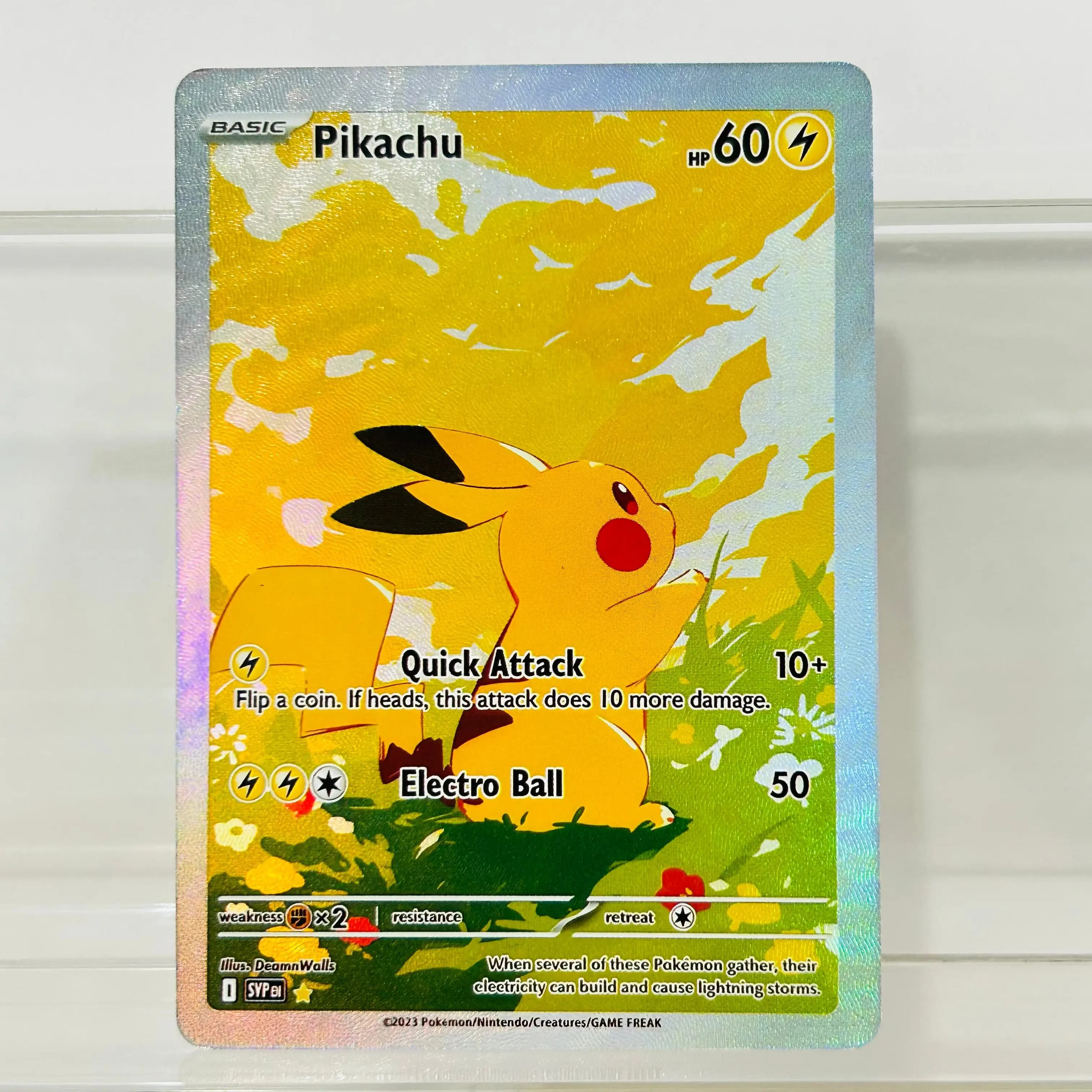 SYP 81 English Version Collectible Grade DIY Foil Texture Nice Condition Premium Anime Collection Cards
