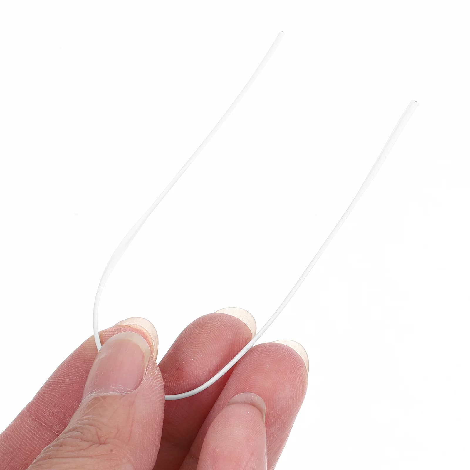 Fascette in filo di ferro rivestite in plastica da 500 pezzi, flessibili e resistenti, da 6 pollici, per cavi, organizer riutilizzabili per viaggi in ufficio in giardino
