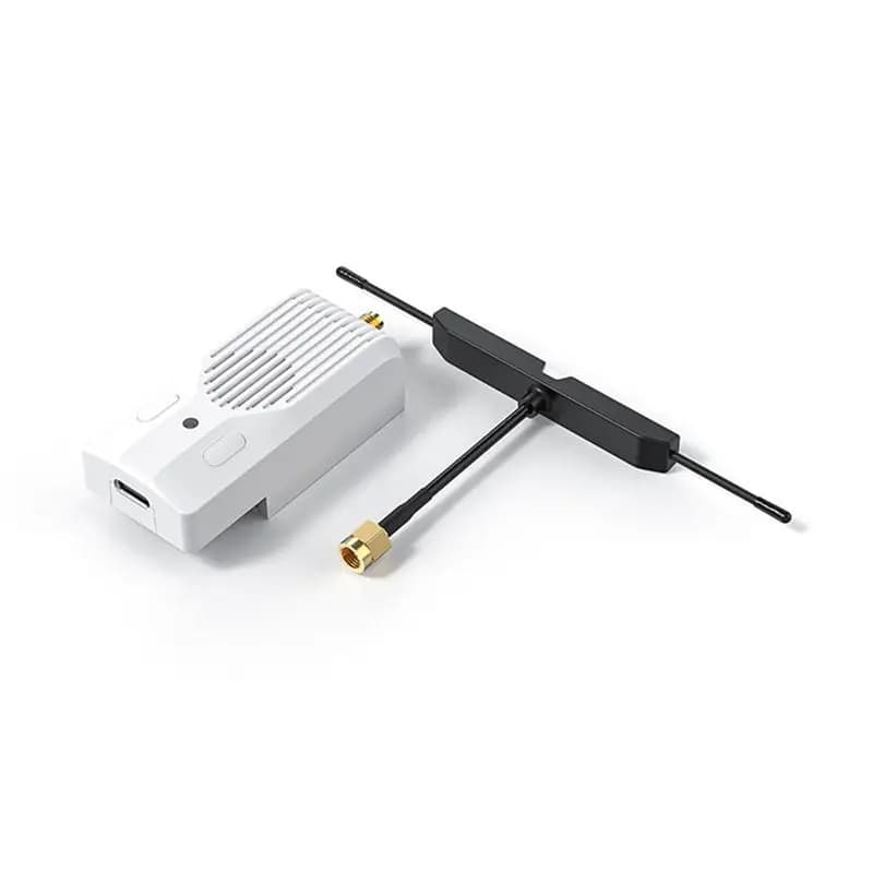 Modulo ELRS Nano V2 TX ELRS 868Mhz con dissipatore di calore integrato per FPV, antenna T-LED, drone da corsa, quadricottero
