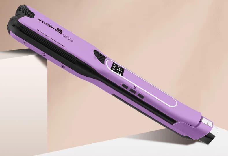 Stecca a vapore Spray Piastra per capelli a vapore Piastra a rullo Mini stecca a vapore Piastra per capelli Stecca elettrica
