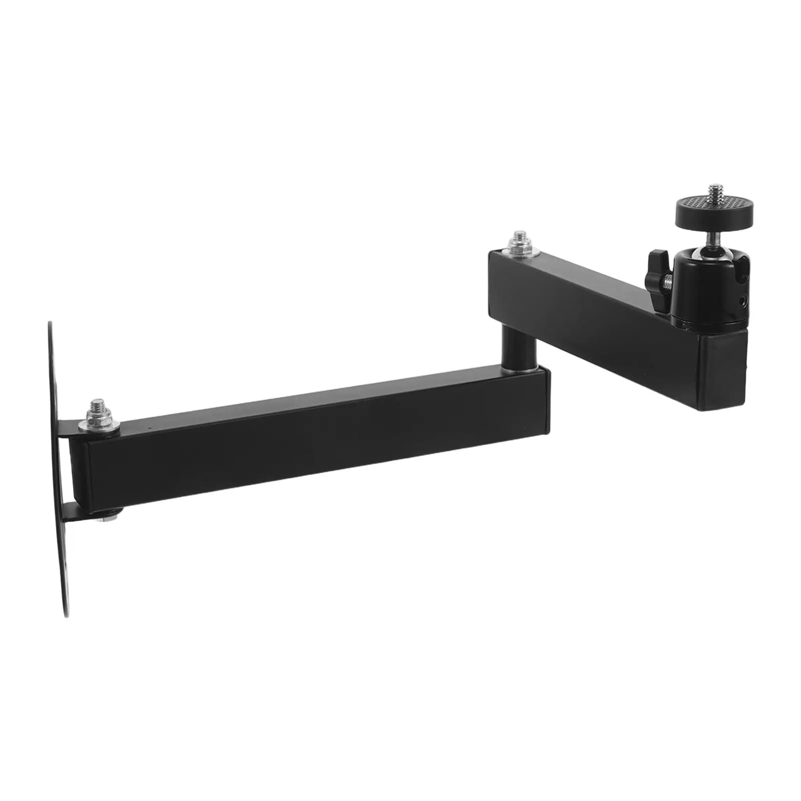 Staffa per montaggio a parete per proiettore da 13,8 pollici, elegante supporto da soffitto regolabile e girevole per casa, ufficio, sala teatro, sala conferenze, mini