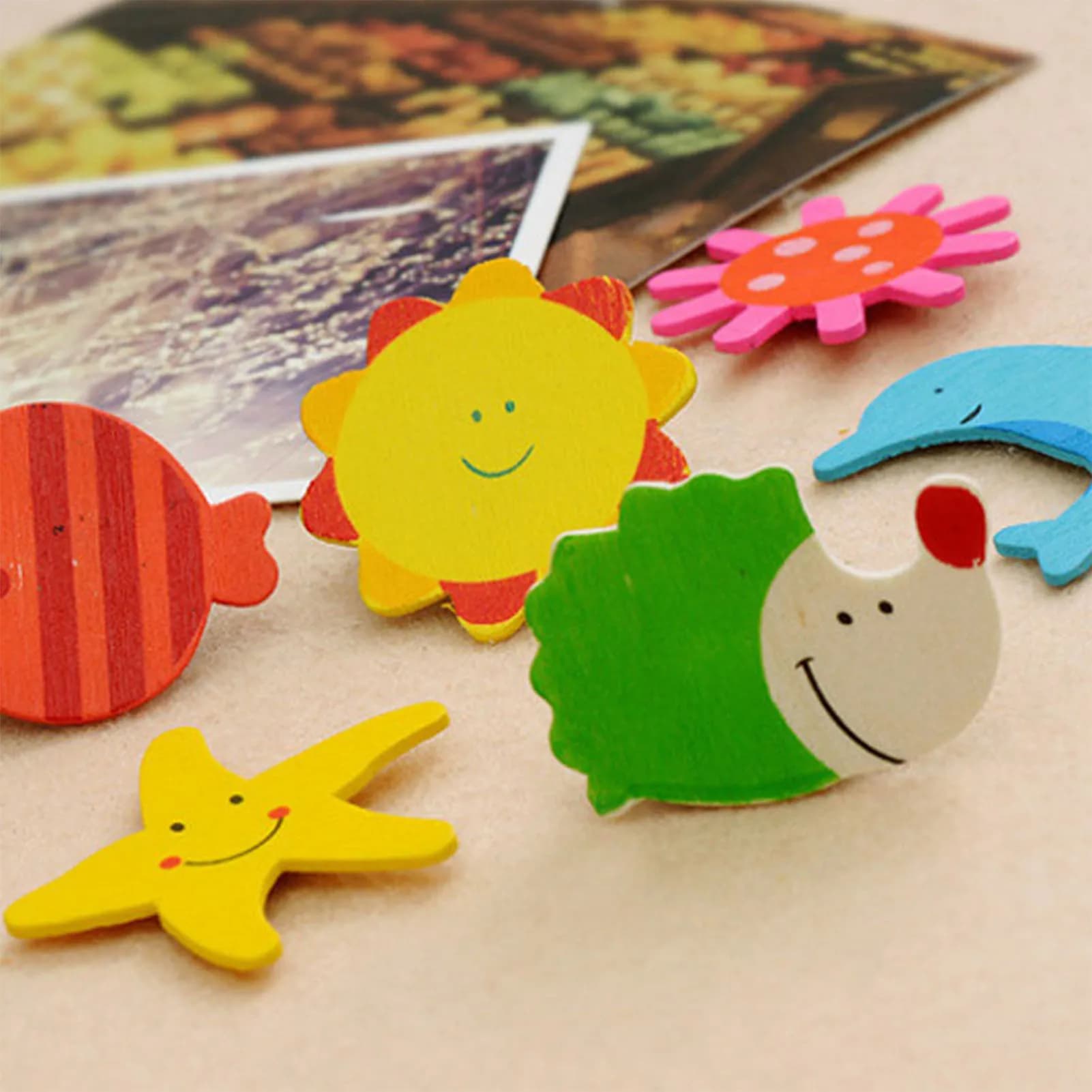 Lettere Magnetiche Colorate per Frigorifero, Giocattolo Educativo per Bambini