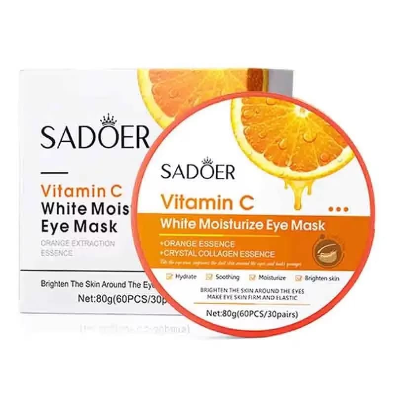 60 pcs Aloe Vera Collagen Eye mask Anti Dark circles Eyewear Hydrating Bags Anti-Wheel Patch for Eyes Eyes Skin Care Products