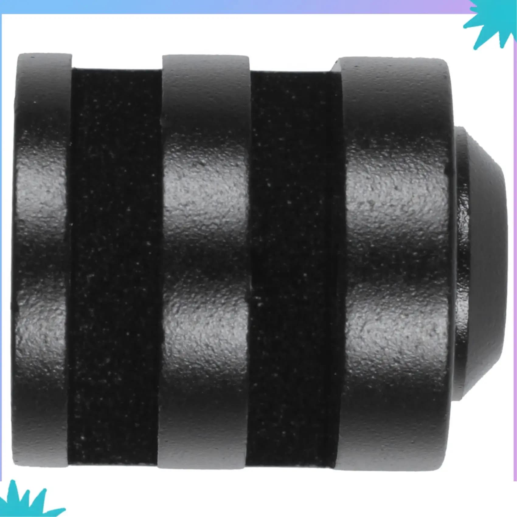 ABZW 2X Adattatore base per fotocamera sportiva all'aria aperta per mini treppiede in lega di alluminio CNC per tutti gli accessori monopiede a vite da 1/4 di pollice