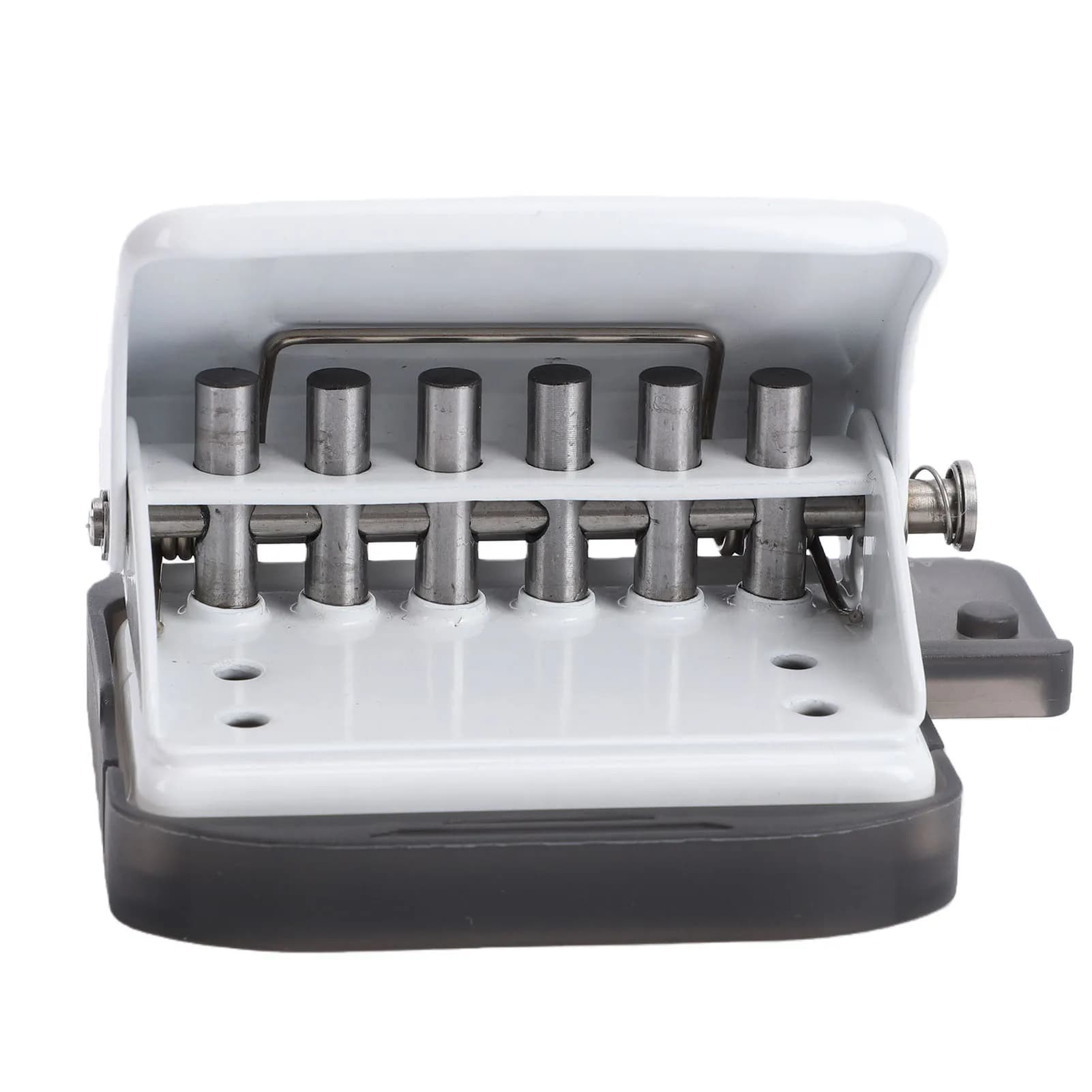 Perforatore Portatile a 6 Fori per Carta, Strumento per Perforare Fogli Sciolti, Quaderni e Progetti Creativi (20, 26, 30 Fori)