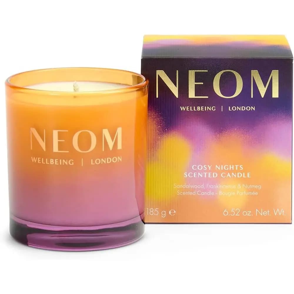 Welcome Night Candle, 1 Stoppino | Sandalwood, Incense and Nueg 100% Natural Origin Cera 100% Natural Fragranze 100% Natural I Relaxing