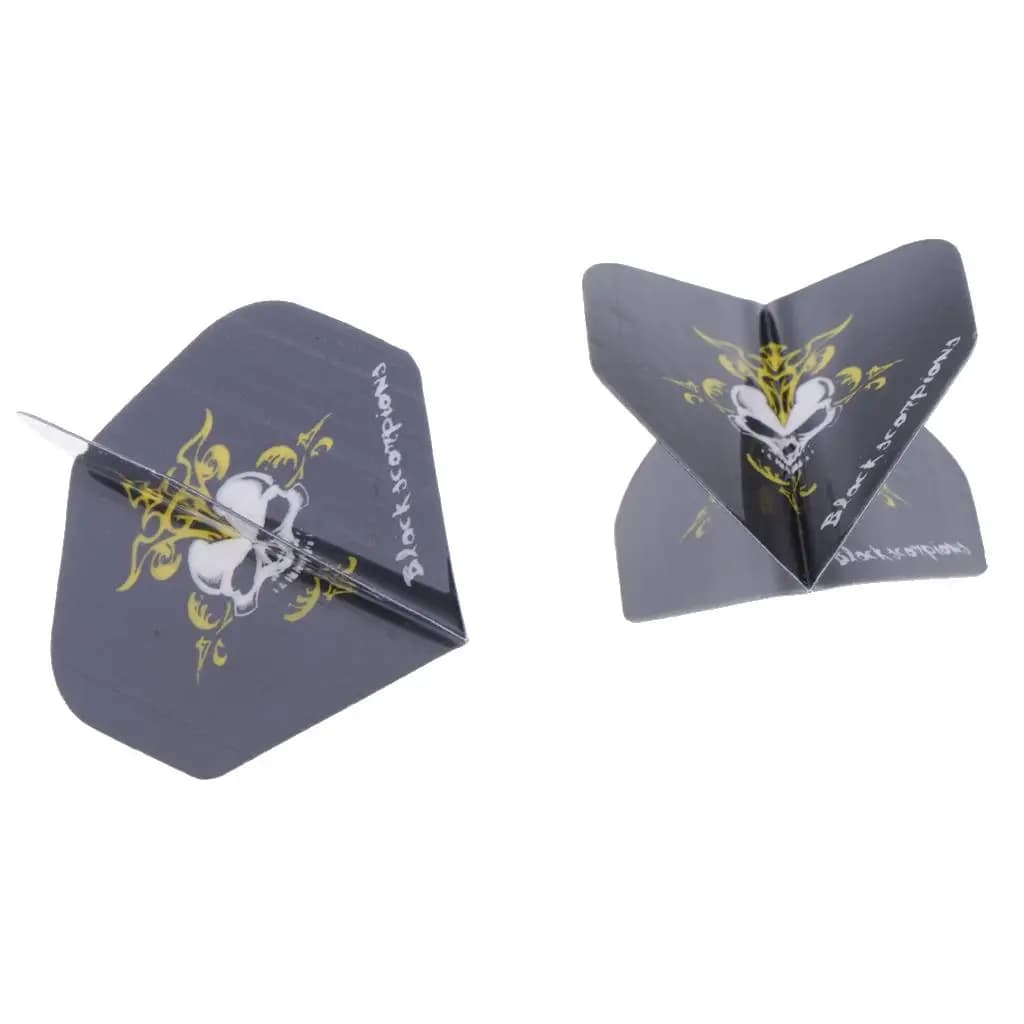 Durable PET Standard Shape Flights Fletches Plastic Accessories for Soft and Steel Tips