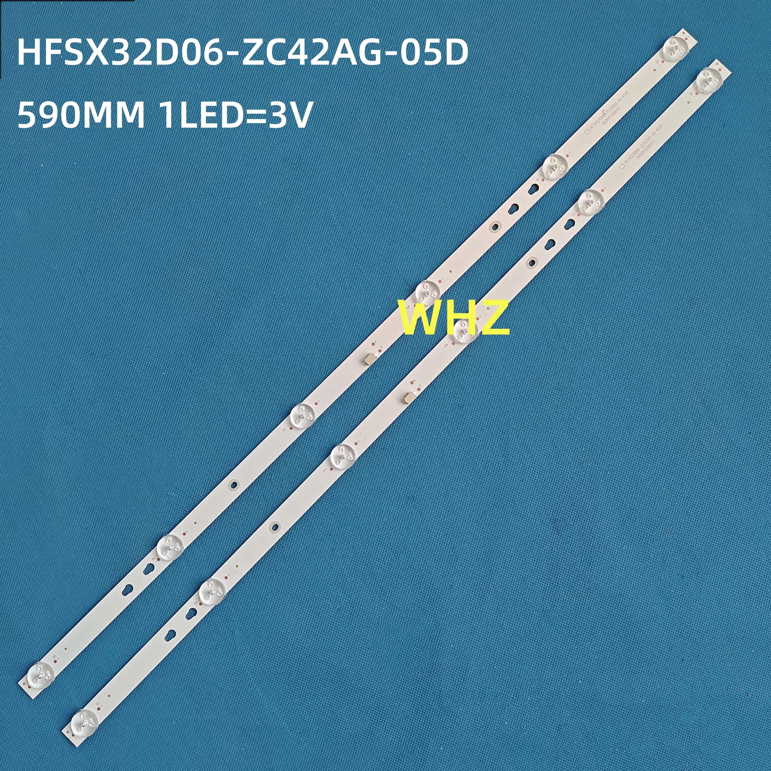 Striscia di retroilluminazione a LED per L32M8-A2RU Atvio Ark3216iled HFSX32D06-ZC42AG-05D 303HX320052D 590mm 3v