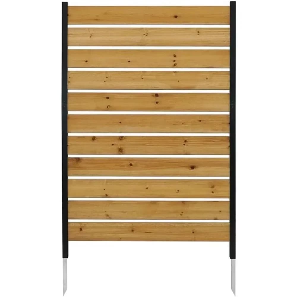 Schermo per Recinzione Privacy 1,5m H x 0,97m L in Legno Concord, Perfetto per Nascondere Bidoni della Spazzatura (1 Pannello) - Recinzione per Giardino