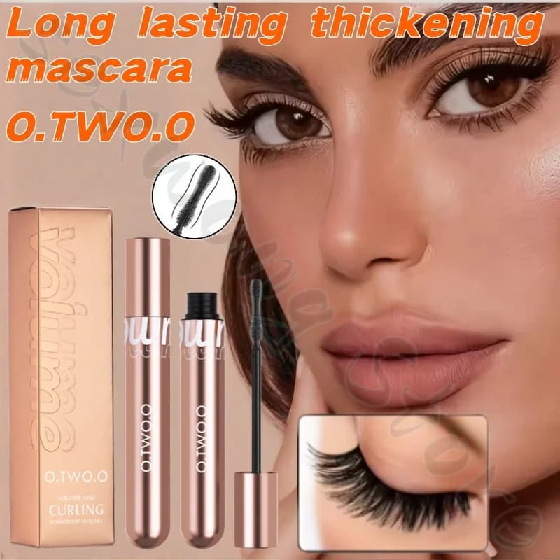 Mascara O.TWO.O 7g, a lunga tenuta, volumizzante e incurvante, naturale, tridimensionale, waterproof, non sbava facilmente, base e modellante.