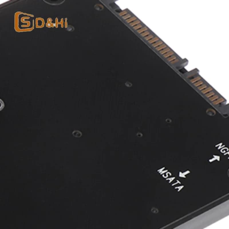 Box esterno NGFF a SATA 3 per HDD, scheda adattatore protocollo M.2 SATA per SSD mSATA