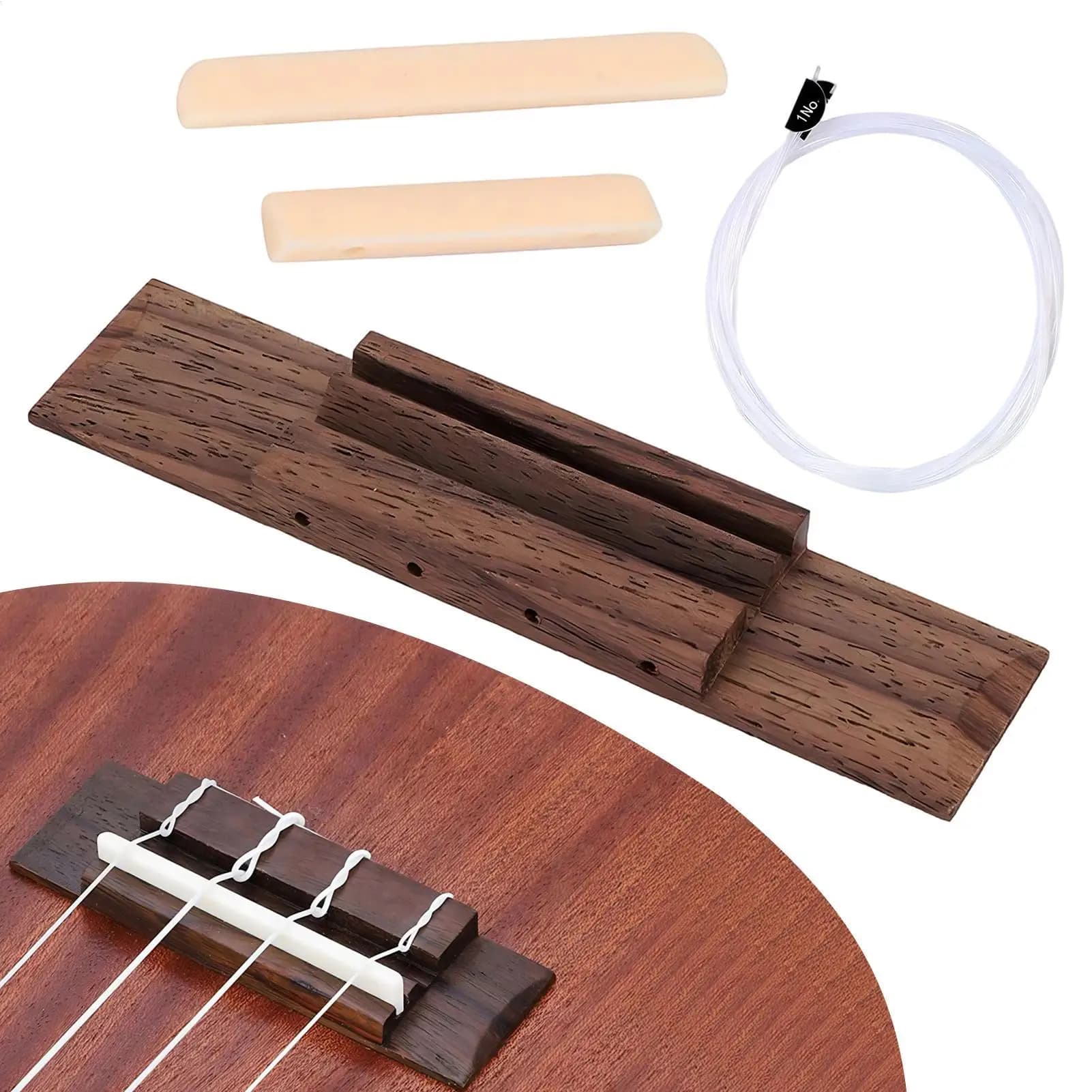 Accessori per strumenti musicali Ukulele Bridge, corde di ricambio per ukulele per musicisti, modificatori, artisti, tecnici