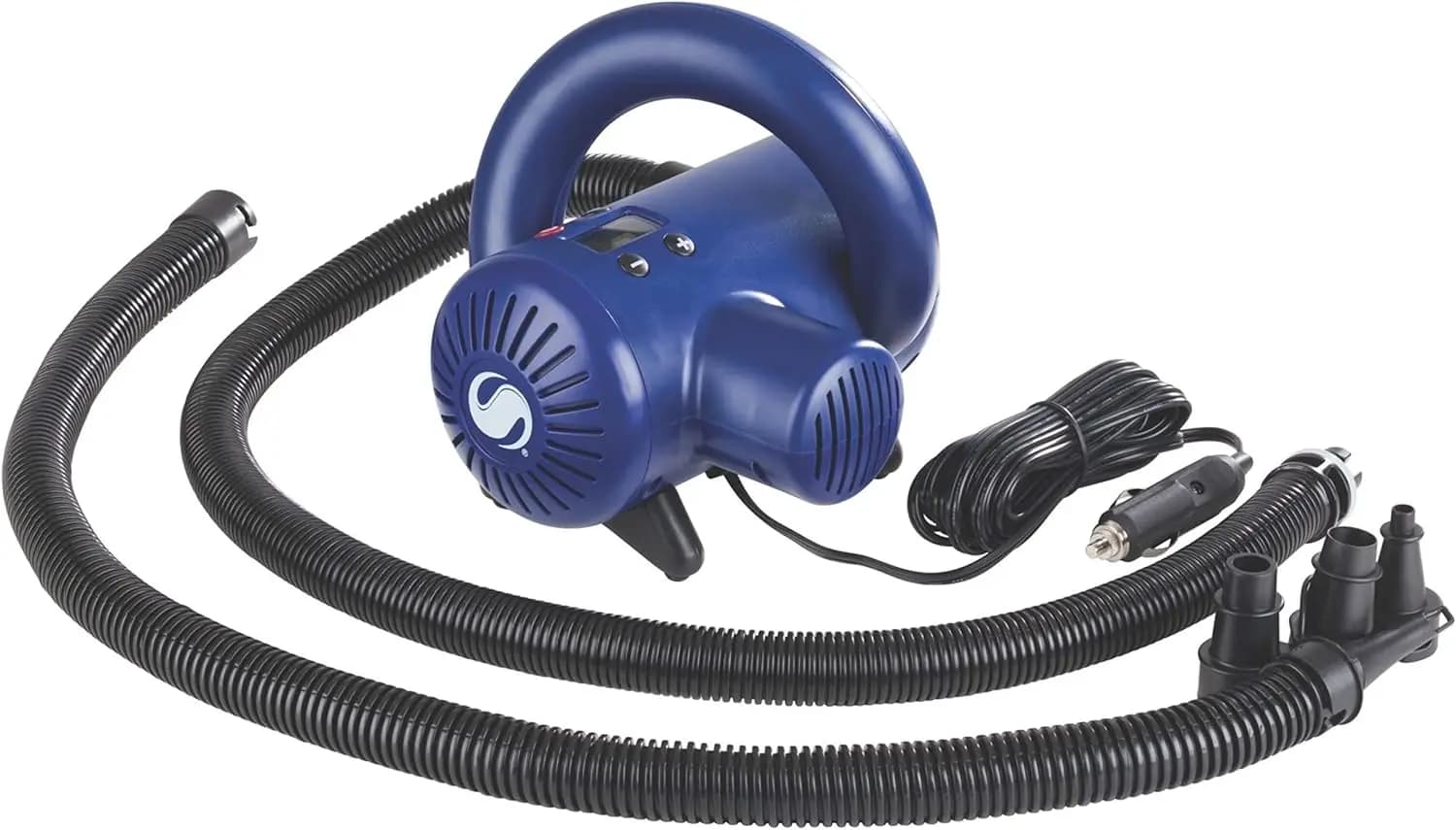 Pompa elettrica portatile ad alta pressione 12V per gonfiabili, kayak, paddleboard - Spegnimento automatico 15 PSI