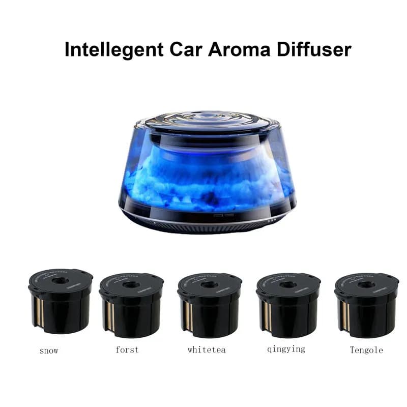 Profumo per Auto alla Moda, Decorazione Interna, Fragranza a Lunga Durata, Nuovo Accessorio Aromaterapico per Auto, Ricambio