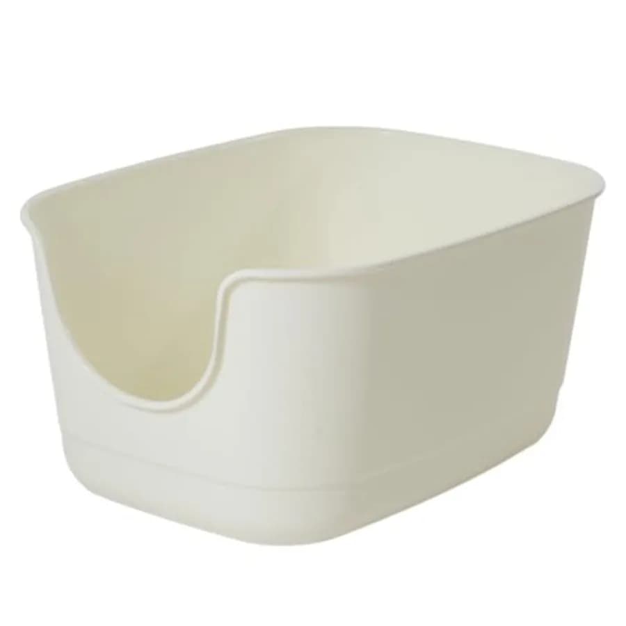 Lettiera Extra Large con Bordi Alti 61,5x41,4x32,8 cm, Vasca XL Multiuso per Gatti, Lettiera Jumbo per Gatti da Interno