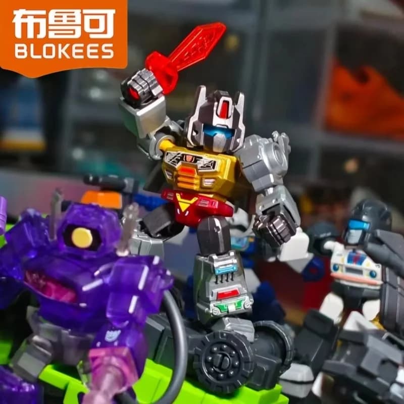 Vendita calda Blokees Transformers Starry Edition V3 Blind Box Devastator Optimus Prime Grimlock Soundwave Assemblaggio Robot Giocattoli Regali