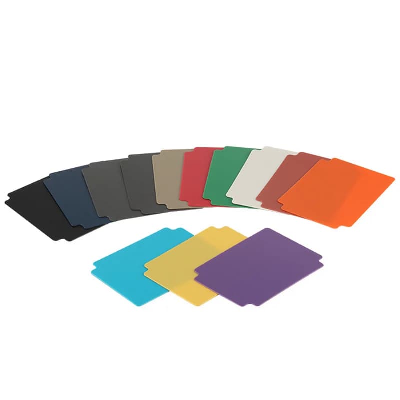 Accessori per giochi da tavolo separatori di carte PP multicolori da 10 pezzi/set