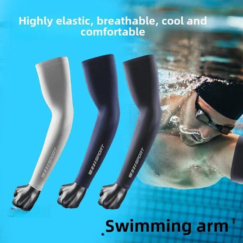 Swimming Sun Protection Sleeve Covers Diving Surfing Hand Sleeves Ice Silk Arm Protector Wear Resistant Coral Free Snorkeling...