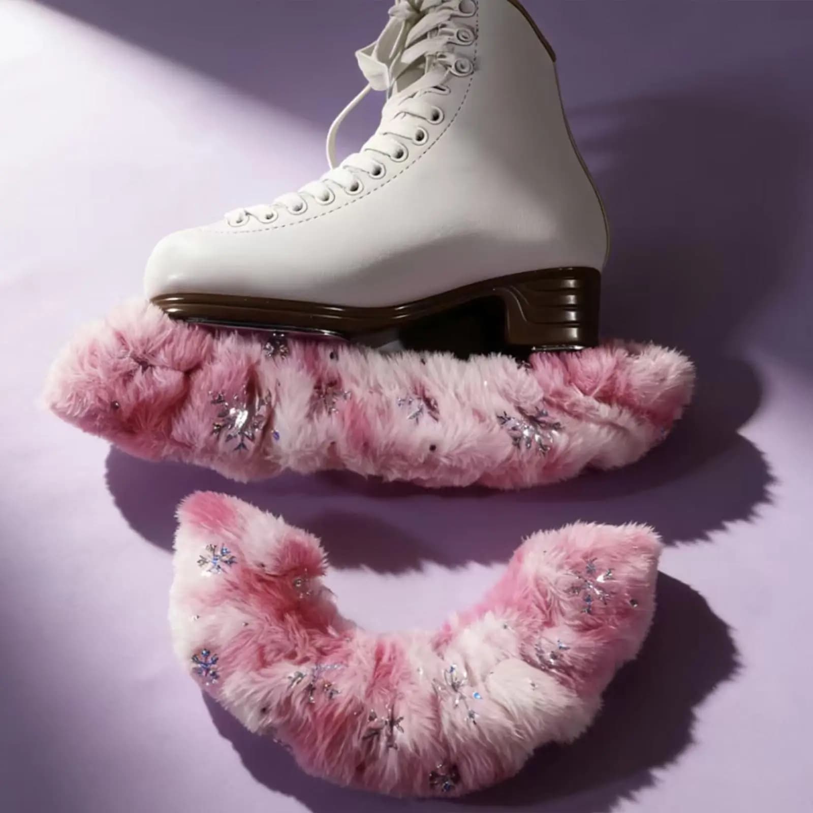 Coprilame in Acrilico Assorbente per Pattini, Protezione per Pattinaggio Artistico e Hockey, Accessorio Invernale