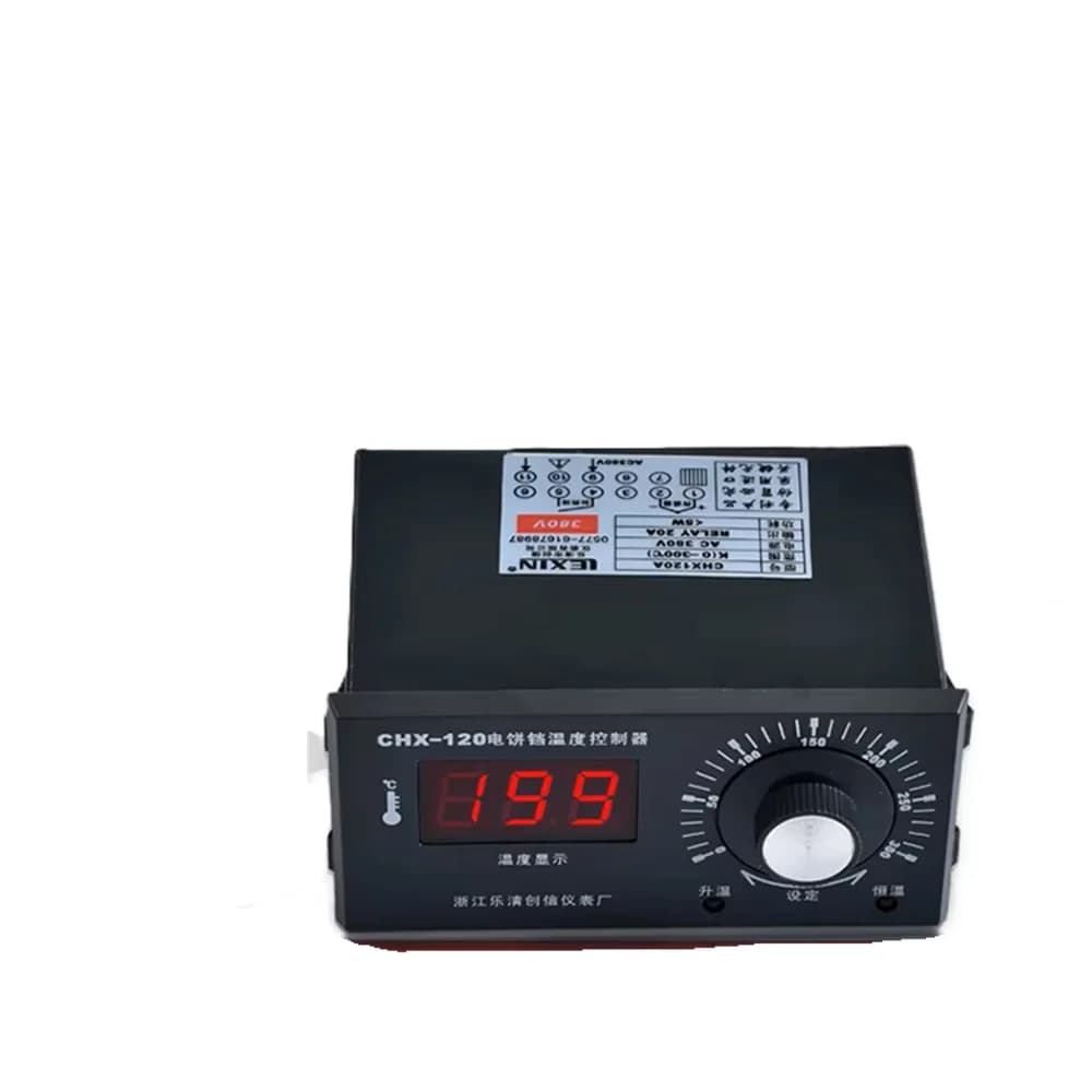 CHX120B teglia elettrica padella strumento di controllo della temperatura Chuangxin 120A120C regolatore di indicazione della temperatura